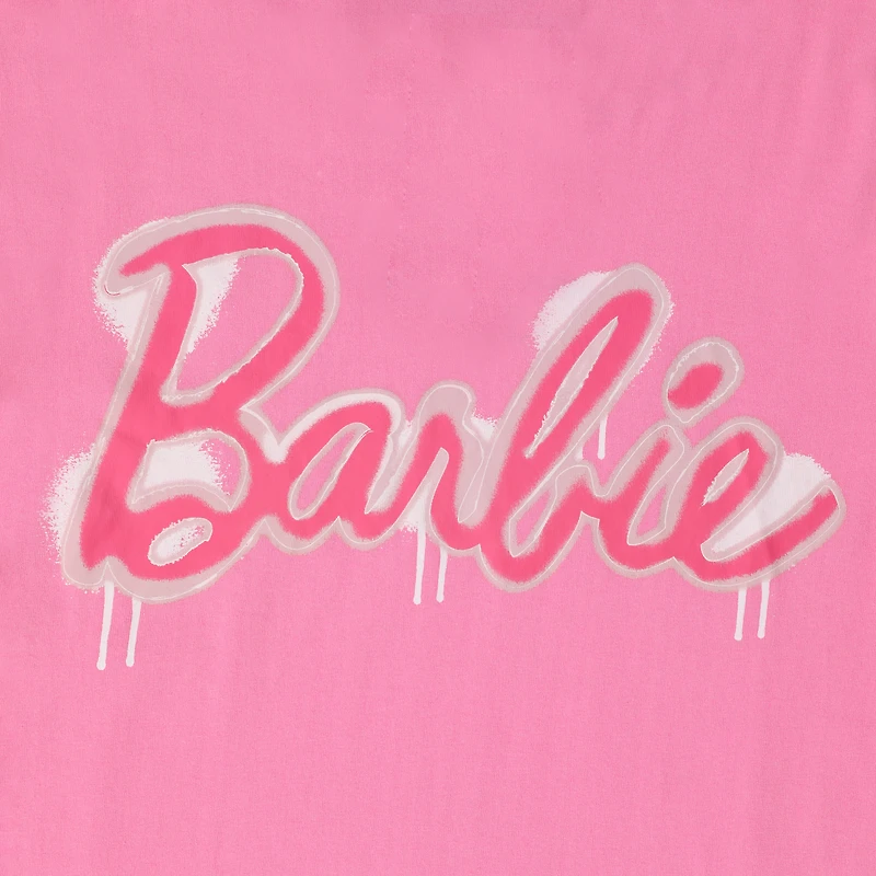Juniors Barbie® Logo Graphic Tee