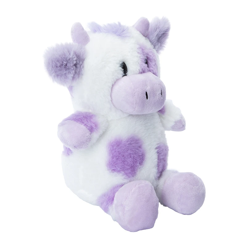 Flower Cow Plush 8in