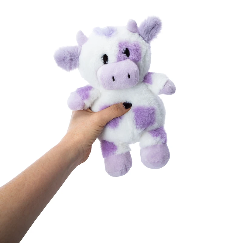 Flower Cow Plush 8in