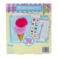 Ice Cream Plush Journal Set 3-Piece
