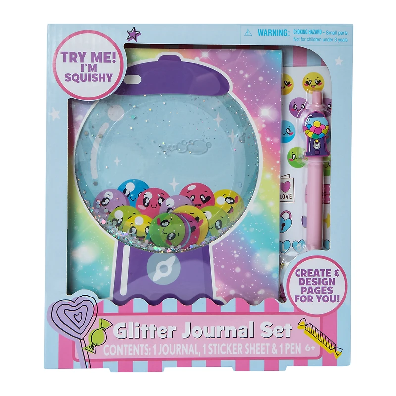 Glitter Journal Set 3-Piece