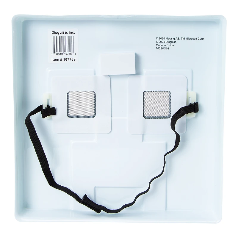 Minecraft™ Creeper Half Mask 9in x 9in