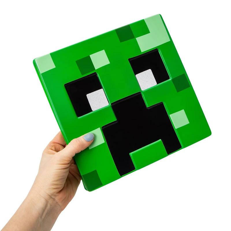Minecraft™ Creeper Half Mask 9in x 9in