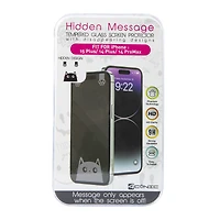 Hidden Message Screen Protector For iPhone 15 Plus®/14 Plus®