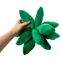 Succulent Plush Pillow 13.5in x 13.5in