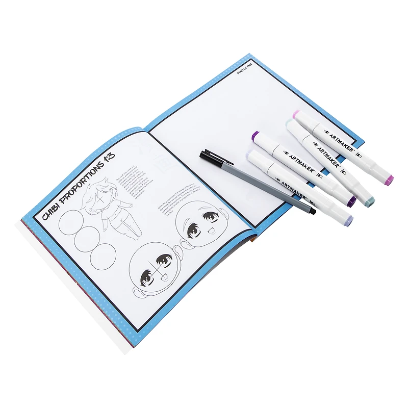 Art Maker™ How To Draw Manga Activity Book