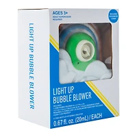 Light Up Rainbow Bubble Blower With Strap