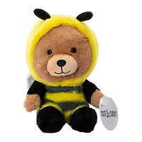 Hooded Bear Stuffed Animal 9in