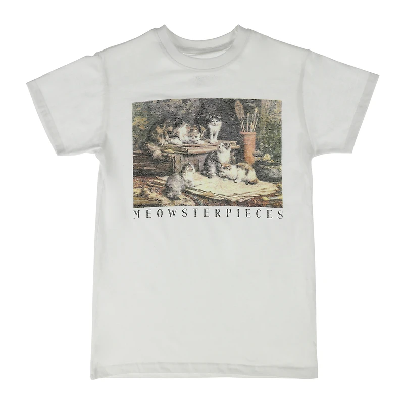 'Meowsterpieces' Graphic Tee