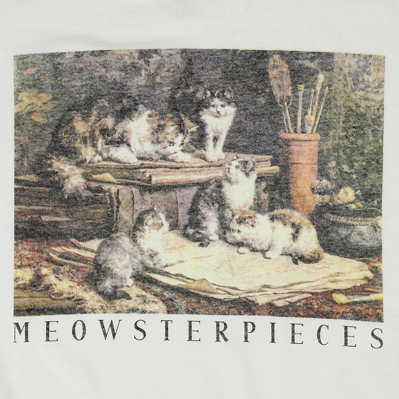 'Meowsterpieces' Graphic Tee
