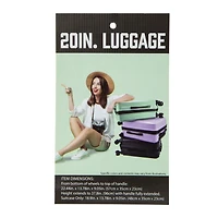 Hardside Carry-On Spinner Luggage 38L