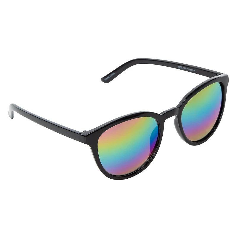 Ladies Mirror Round Sunglasses