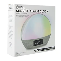 B Well® Sunrise Alarm Clock