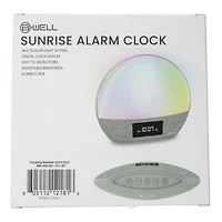 B Well® Sunrise Alarm Clock