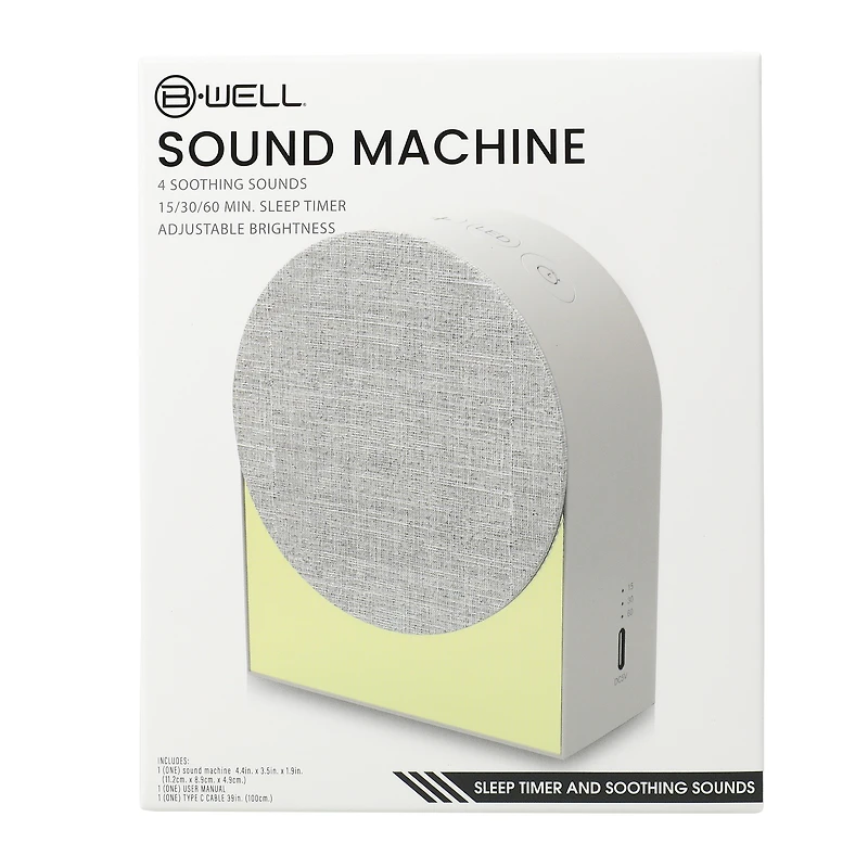 B.Well® Sound Machine