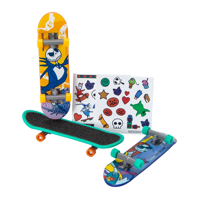 Disney Tim Burton's The Nightmare Before Christmas Fingerboards 3-Pack