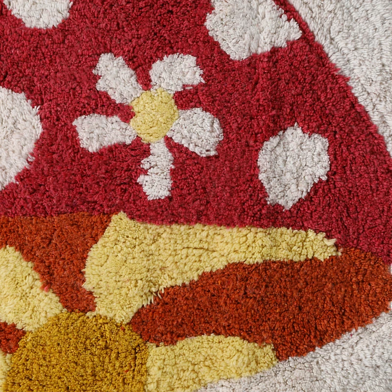 Mushroom Shaped Rug 24in x 36in