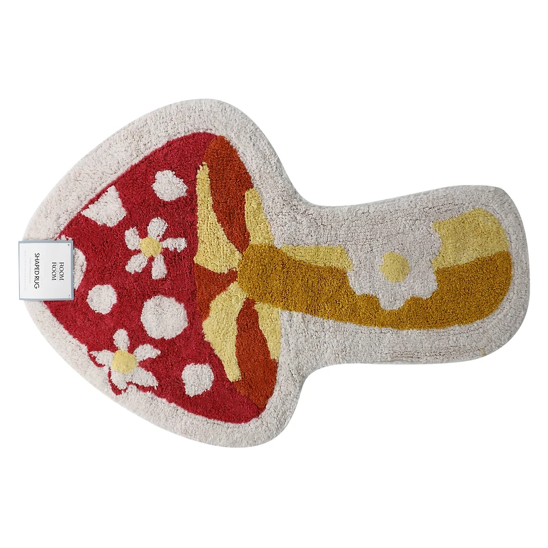 Mushroom Shaped Rug 24in x 36in