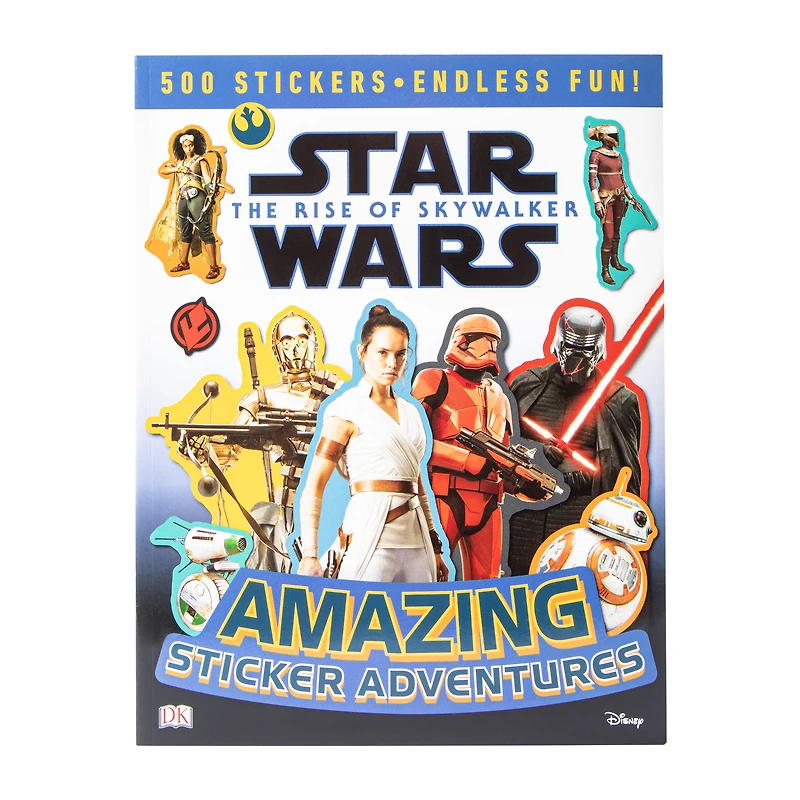 Star Wars: The Rise Of Skywalker Amazing Sticker Adventures Book