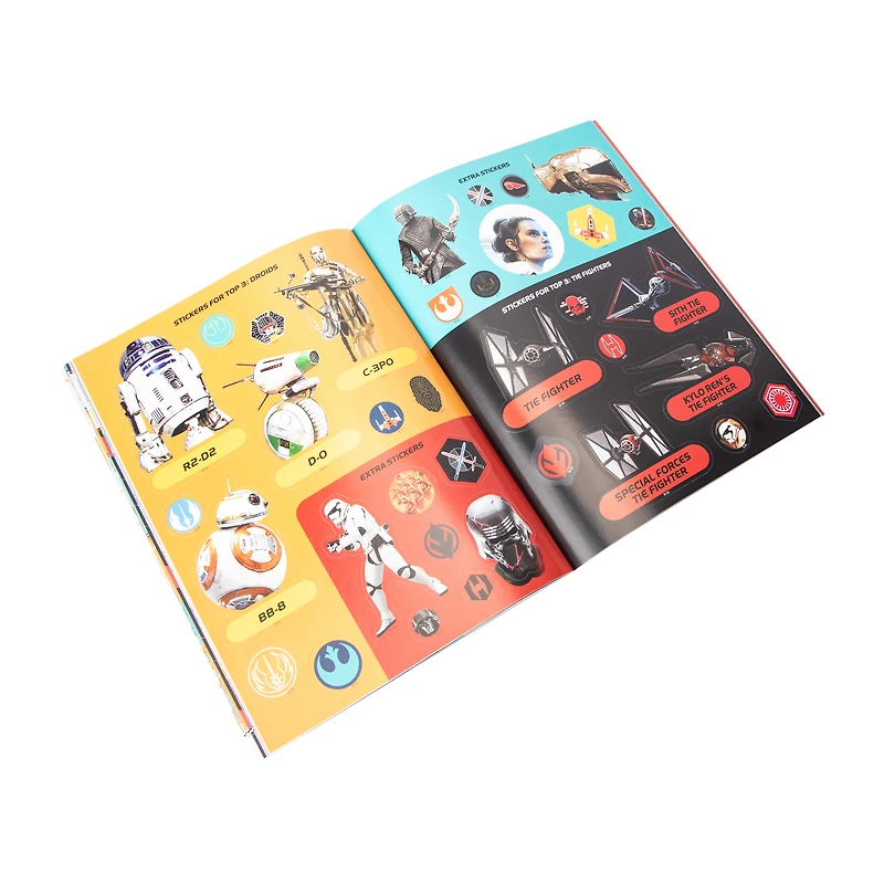 Star Wars: The Rise Of Skywalker Amazing Sticker Adventures Book