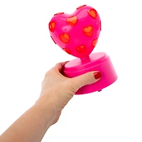 Light-Up Disco Heart Bluetooth® Speaker 4.4in x 6.65in