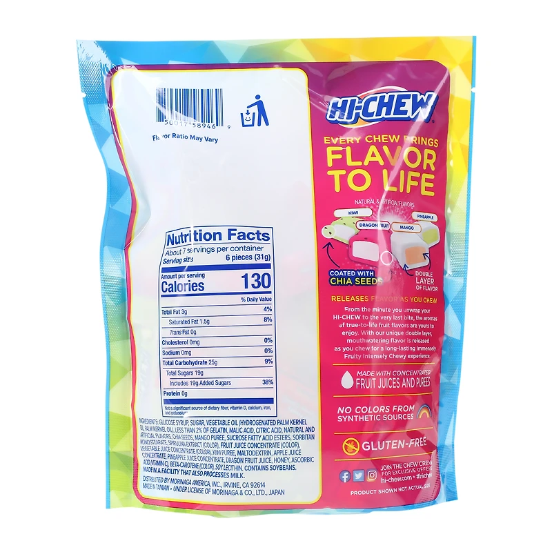 Hi-Chew® Tropical Mix Fruit Chews 8oz