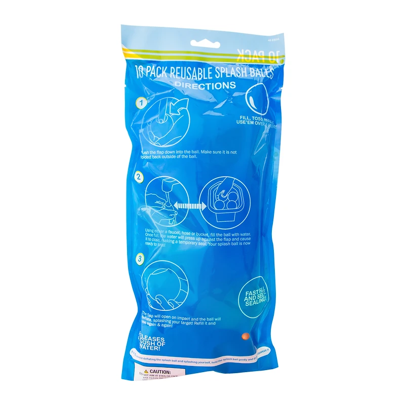 Reusable Splash Balls 10-Pack