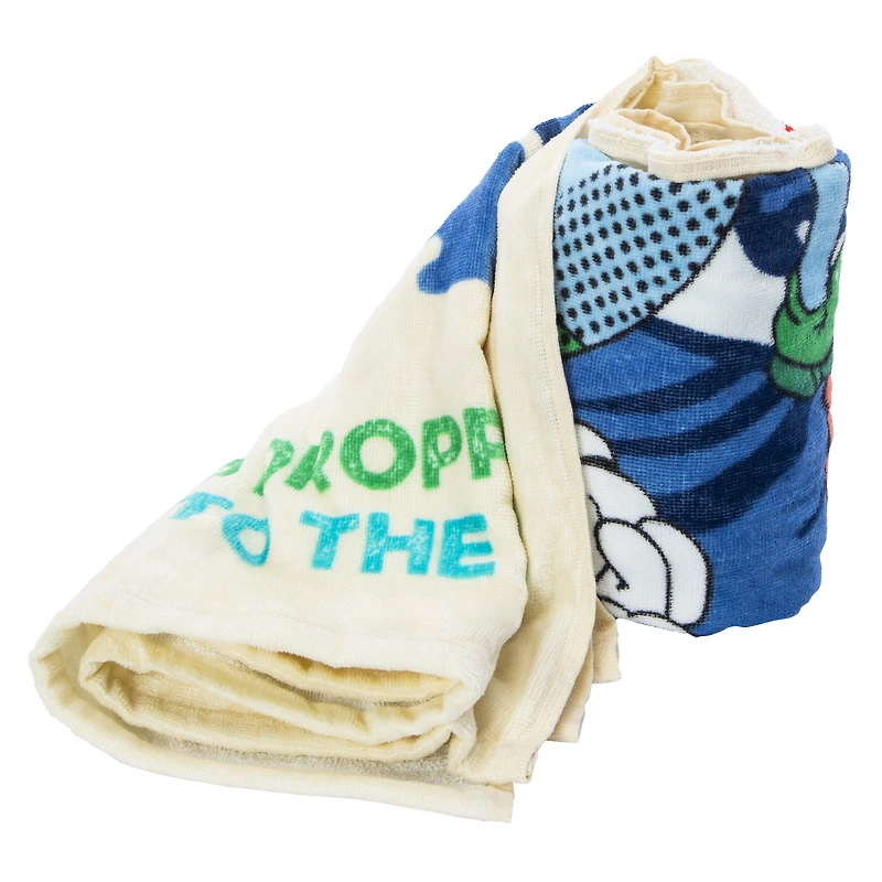 'Save The Ocean' Beach Towel 30in x 60in