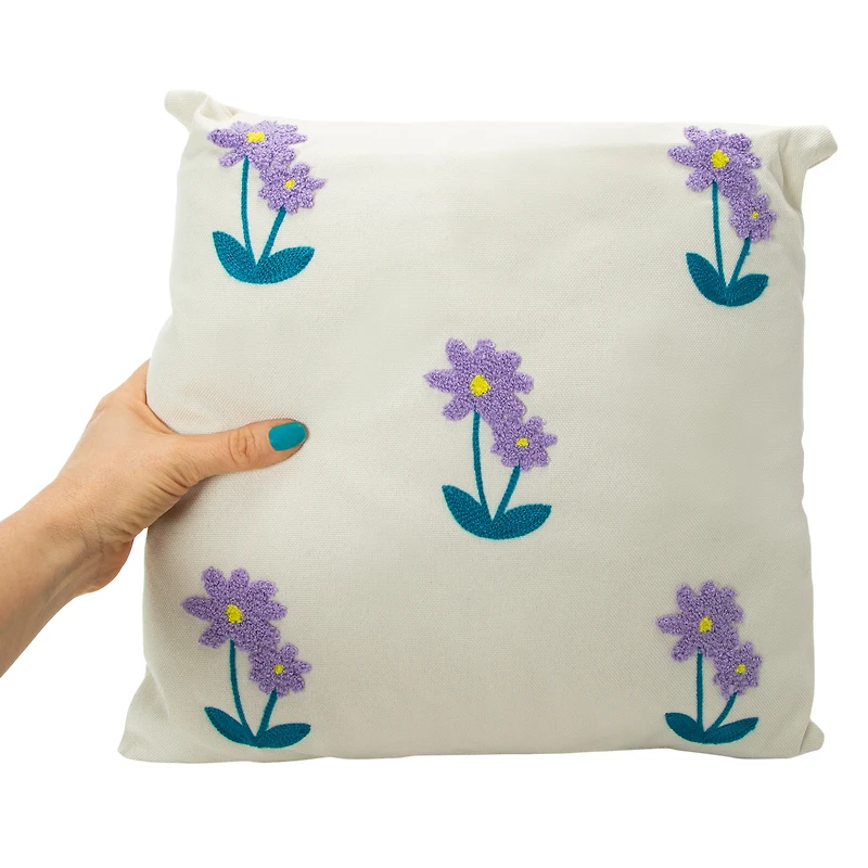 Allover Icon Pillow 16in x