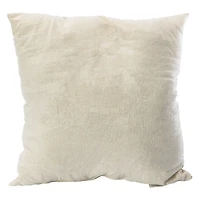 Embroidered Pillow - Floral 16in x 16