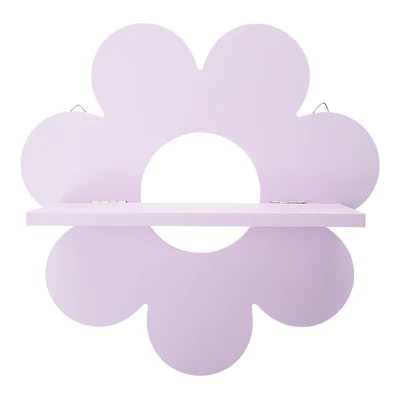 Daisy Flower Decorative Shelf 10in x