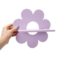 Daisy Flower Decorative Shelf 10in x
