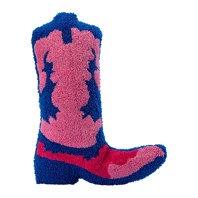 Cowgirl Boot Pillow - 11in x 16in