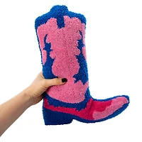 Cowgirl Boot Pillow - 11in x 16in