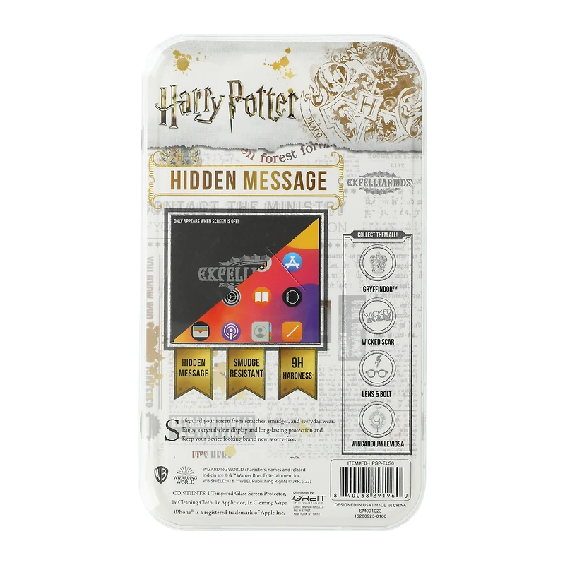 Harry Potter™ Hidden Message Screen Protector For iPhone 14 Pro®/14®