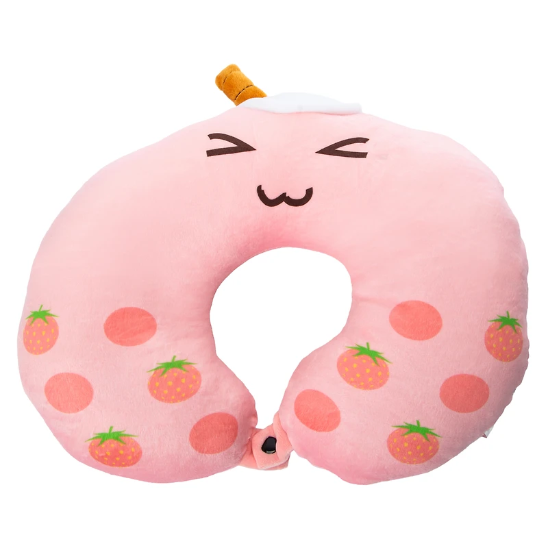 Bubble Tea Travel Pillow 13.8in x 12in