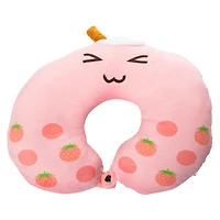 Bubble Tea Travel Pillow 13.8in x 12in