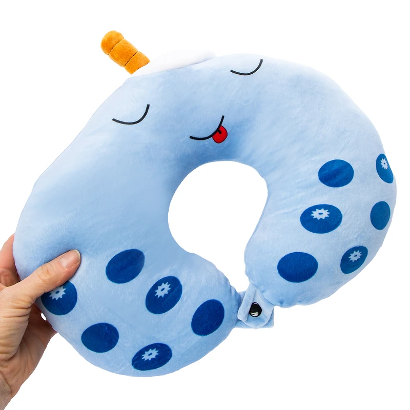 Bubble Tea Travel Pillow 13in x 12in