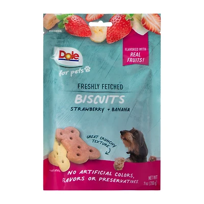 Dole® Freshly Fetched Fruits-Flavored Pet Biscuits 7oz