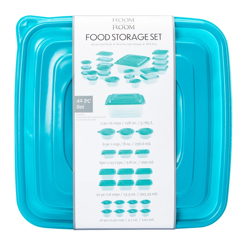 Food Storage Set 42-Piece