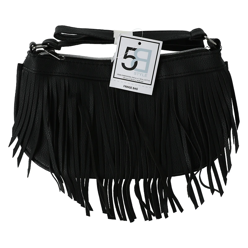 Fringe Handbag 9.45in x 5.71in