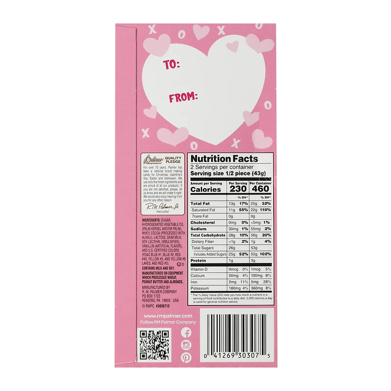 Palmer® Cuddly Cuties Valentine's Day Chocolate 3oz