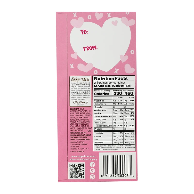 Palmer® Cuddly Cuties Valentine's Day Chocolate 3oz