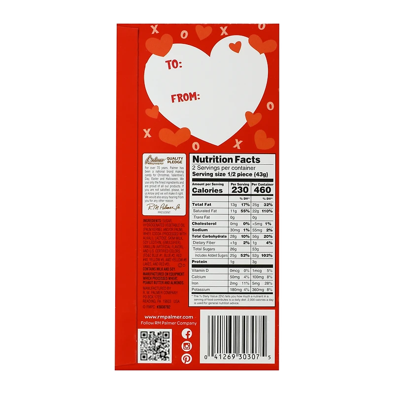 Palmer® Cuddly Cuties Valentine's Day Chocolate 3oz