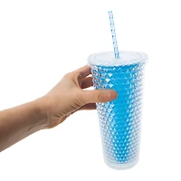 Clear Diamond Tumbler 24oz