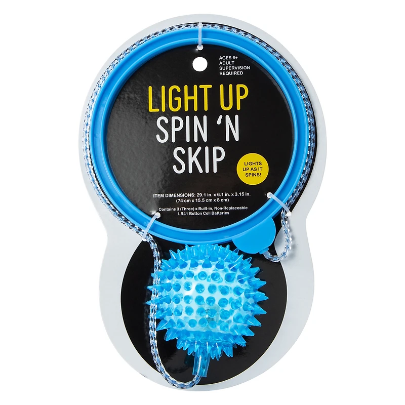 Light-Up Spin N' Skip Toy