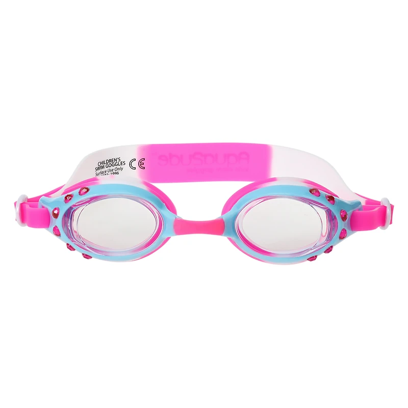Aqua2ude™ Kid's Printed Swim Goggles