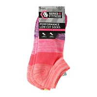 Series-8 Fitness™ Ladies Performance Low Cut Socks 5-Pack