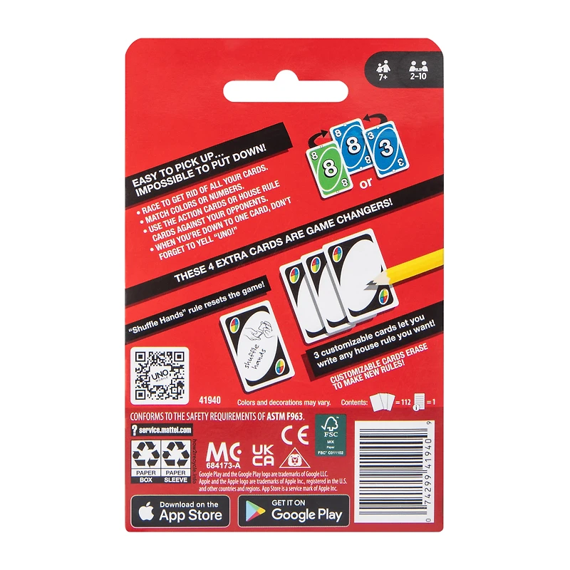 Uno® Classic Playing Cards