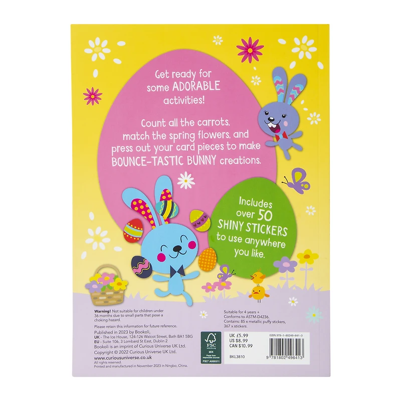 Easter Activity Book With Stickers